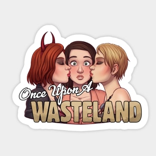 The Triple Kiss Sticker